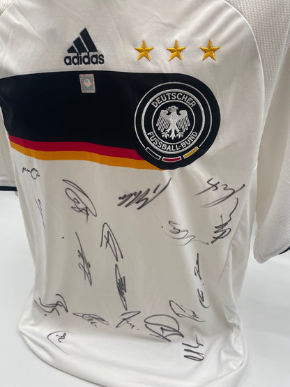 Germany jersey em 2008 team signed autograph football DFB adidas XL