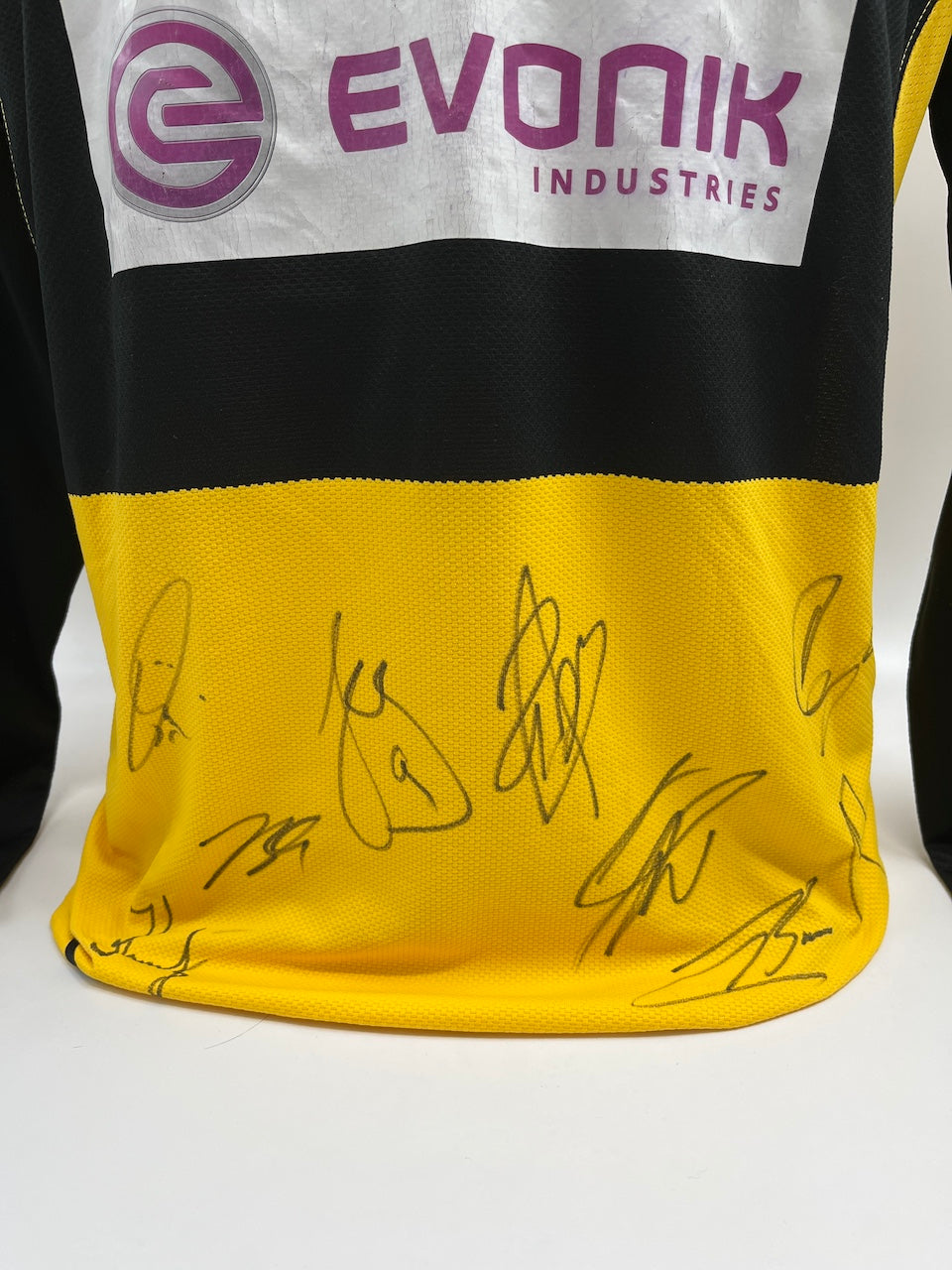 BVB jersey 2007/2008 team signed Borussia Dortmund COA Nike S