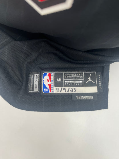 Matchworn Chicago Bulls Trikot getragen von Dalen Lee Terry 09.04.2025