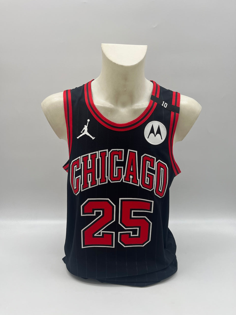 Matchworn Chicago Bulls Trikot getragen von Dalen Lee Terry 16.04.2025