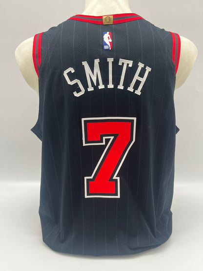 Matchworn Chicago Bulls Trikot getragen von Jalen Smith 16.04.2025