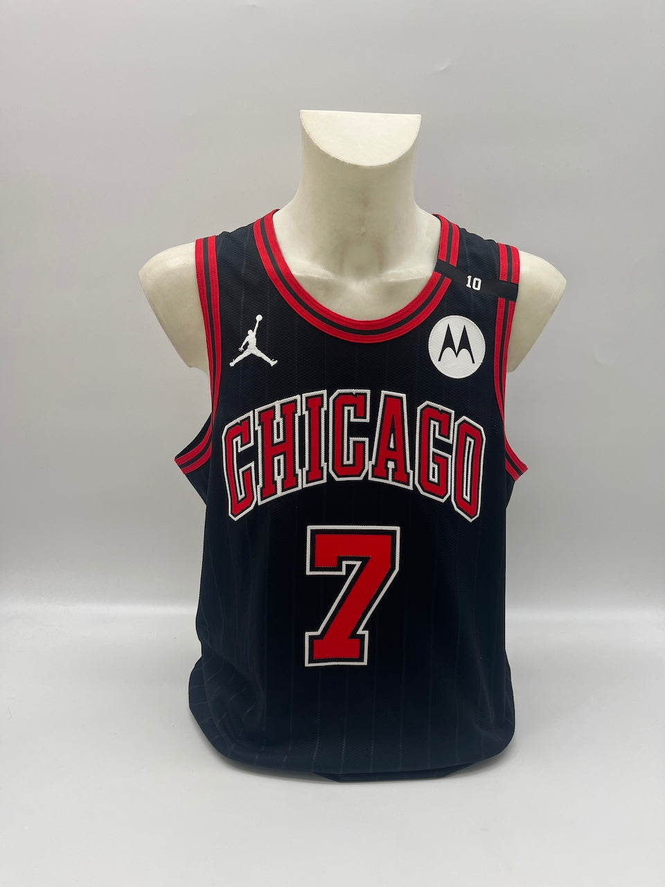 Matchworn Chicago Bulls Trikot getragen von Jalen Smith 16.04.2025