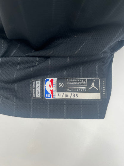 Matchworn Chicago Bulls Trikot getragen von Jalen Smith 16.04.2025