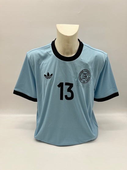 Camiseta de la DFB firmada por Félix Nmecha, con certificado de autenticidad de Adidas, talla XL.