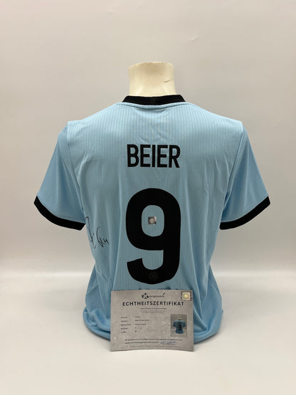 DFB Trikot Maximilian Beier signiert Autogramm Adidas COA neu M