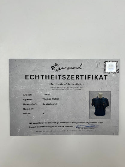 Camiseta de la DFB firmada por Thomas Müller, Alemania M