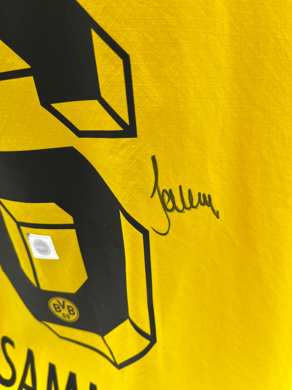 Camiseta auténtica del Borussia Dortmund firmada por Matthias Sammer BVB Puma M