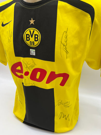 BVB Trikot 2005/2006 Teamsigniert Borussia Dortmund COA Nike S
