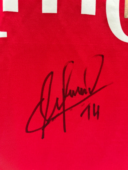 Bayern Munich jersey with Claudio Pizarro signed autograph Adidas COA 2XL