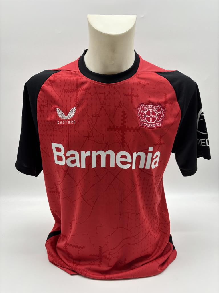 Bayer Leverkusen Trikot Arthur signiert Autogramm Bundesliga L COA