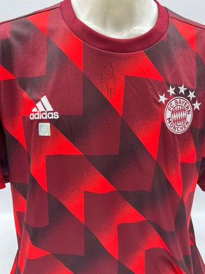 Bayern München Shirt Manuel Neuer signiert Autogramm Adidas XL