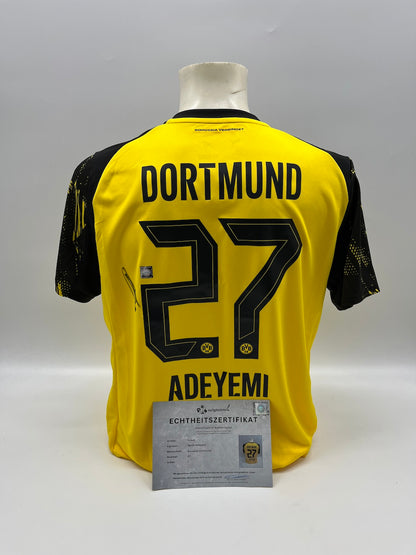 Borussia Dortmund Trikot Karim Adeyemi signiert BVB Puma L