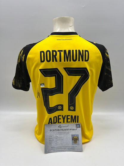 Borussia Dortmund Trikot Karim Adeyemi signiert BVB Puma M