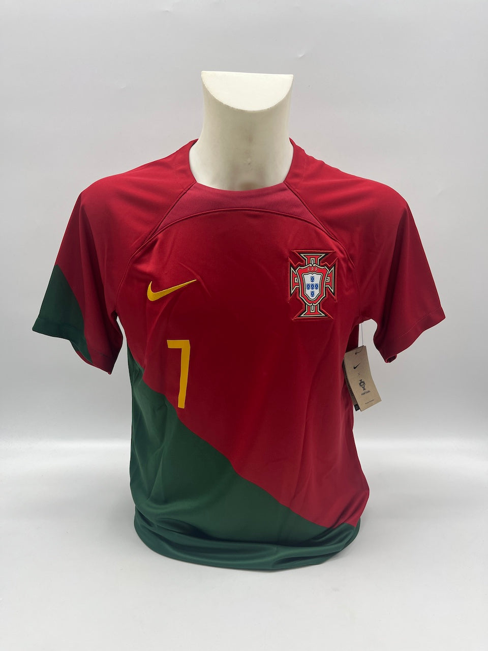 Portugal Trikot Cristiano Ronaldo signiert Autogramm COA neu M