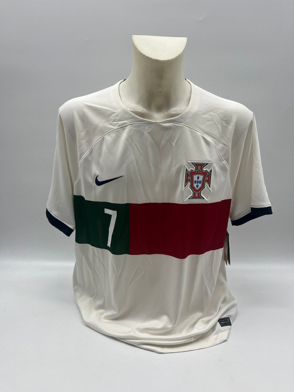 Portugal Trikot Cristiano Ronaldo signiert Autogramm COA XL