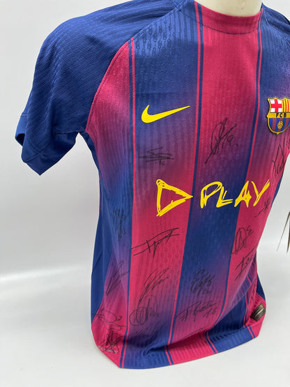 FC Barcelona x Ed Sheeran Trikot 25/26 Teamsigniert limitiert Play 12/22 Nike M