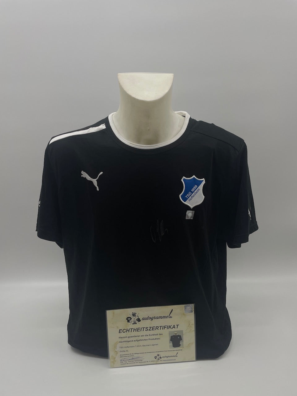 1899 Hoffenheim Shirt Oliver Baumann signiert Bundesliga Fußball Neu Puma XL