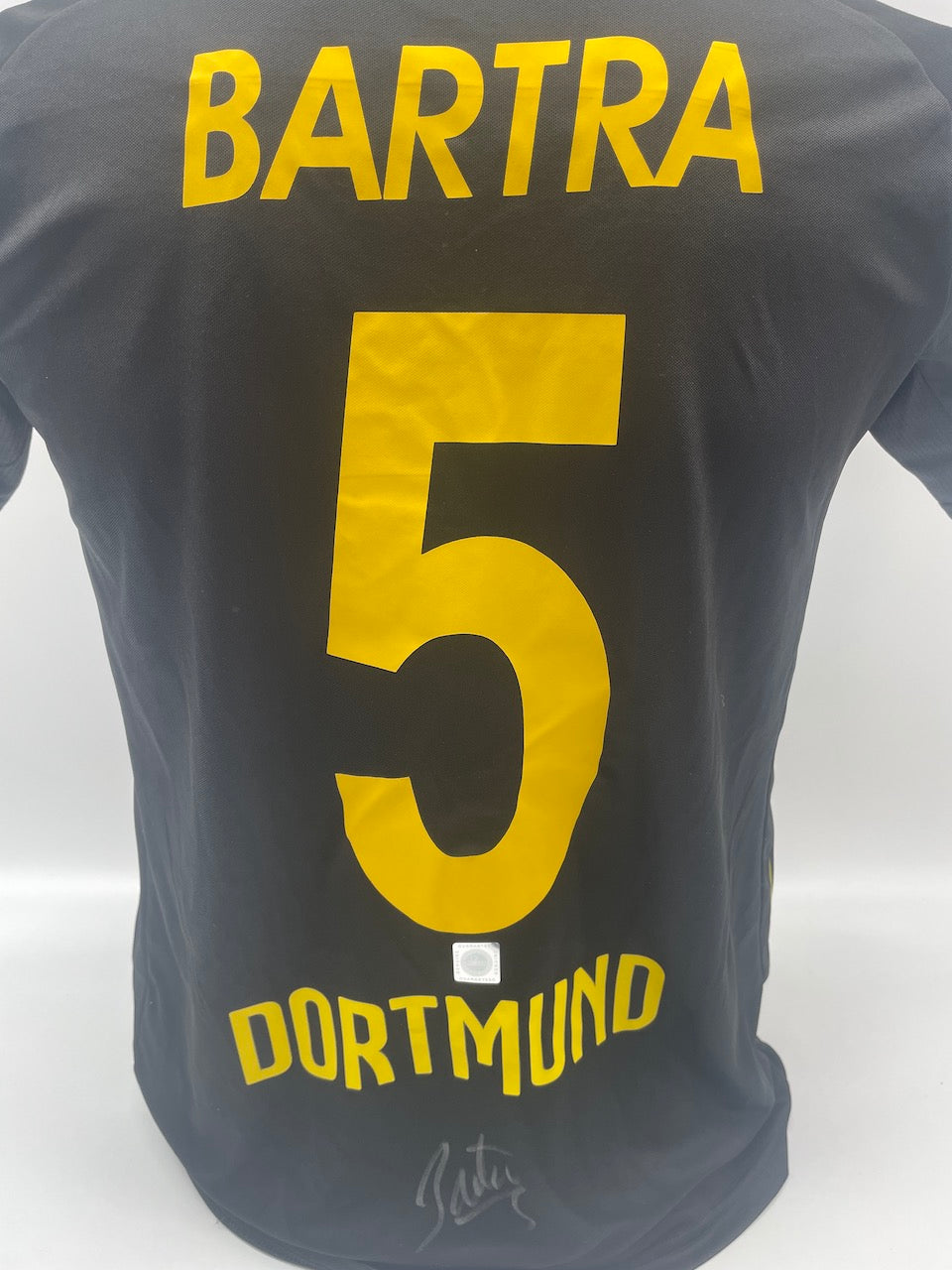 Borussia Dortmund jersey Marc Bartra signed BVB autograph Puma M