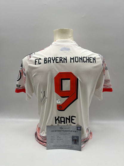 Bayern München Trikot Harry Kane signiert Autogramm Adidas COA M