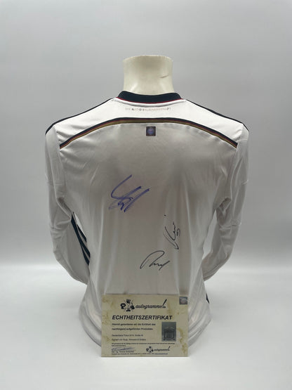 DFB jersey Rudy, Kimmich and Gnabry signed Adidas Coa Autogram M
