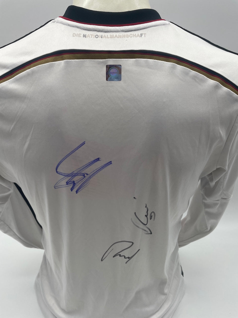 DFB Trikot Rudy, Kimmich und Gnabry signiert Adidas COA Autogramm M