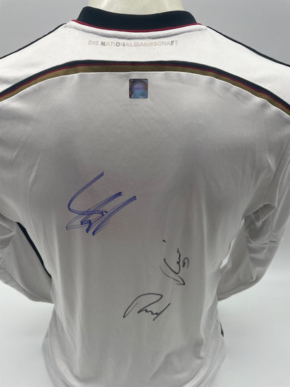 DFB jersey Rudy, Kimmich and Gnabry signed Adidas Coa Autogram M