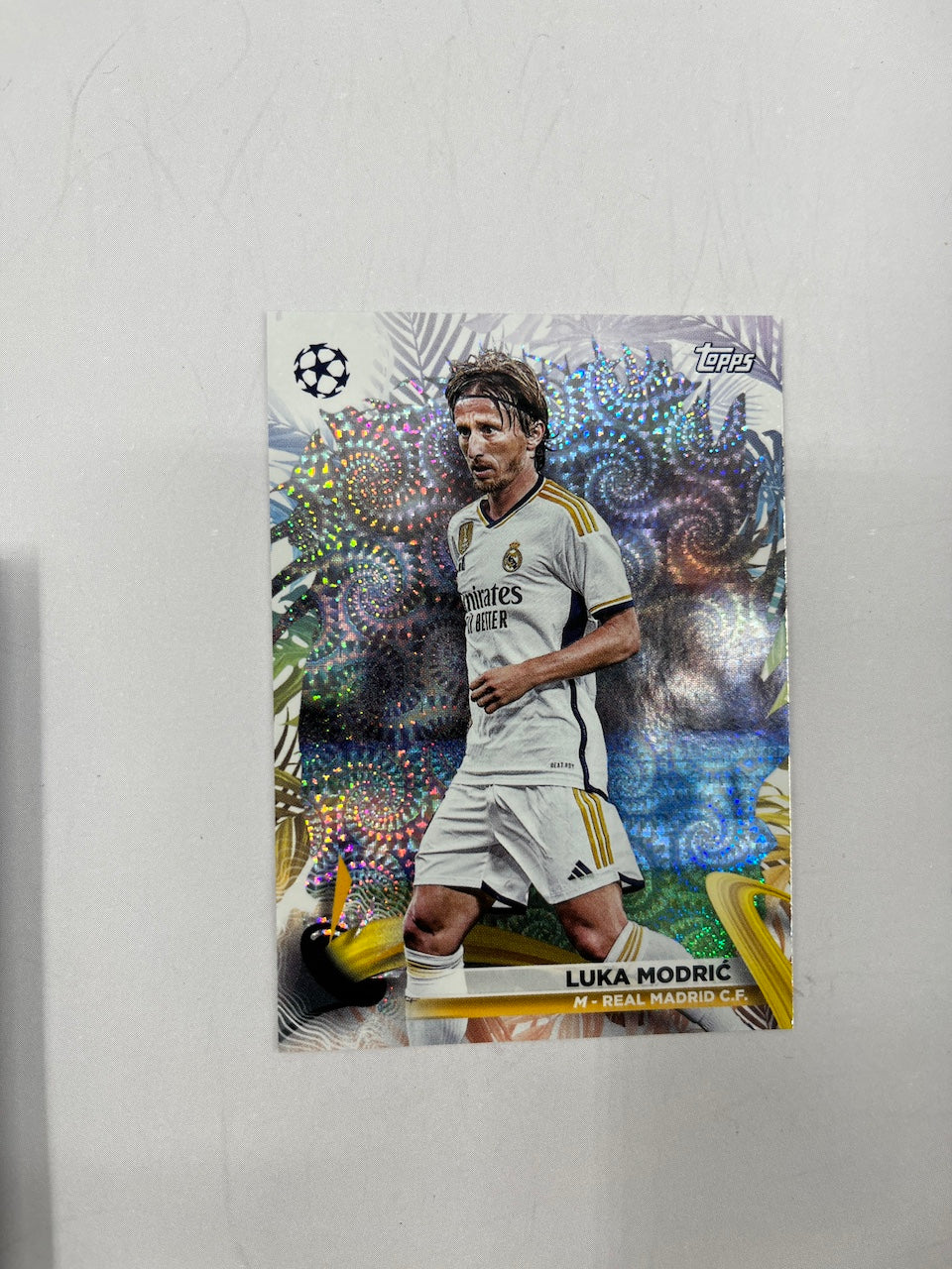 Kapitänsbinde Luka Modric signiert im Rahmen Real Madrid COA Autogramm