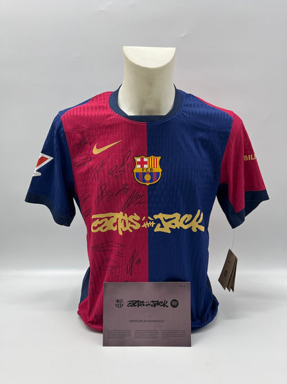 FC Barcelona x Travis Scott Trikot 24/25 Teamsigniert limitiert 19/22 Nike M