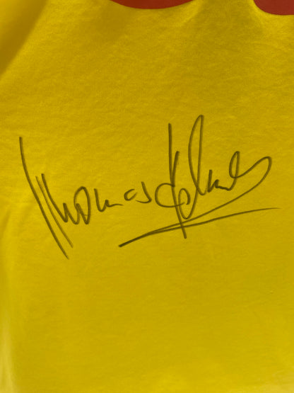 Borussia Dortmund jersey Thomas Helmer signed BVB autograph Goool XL