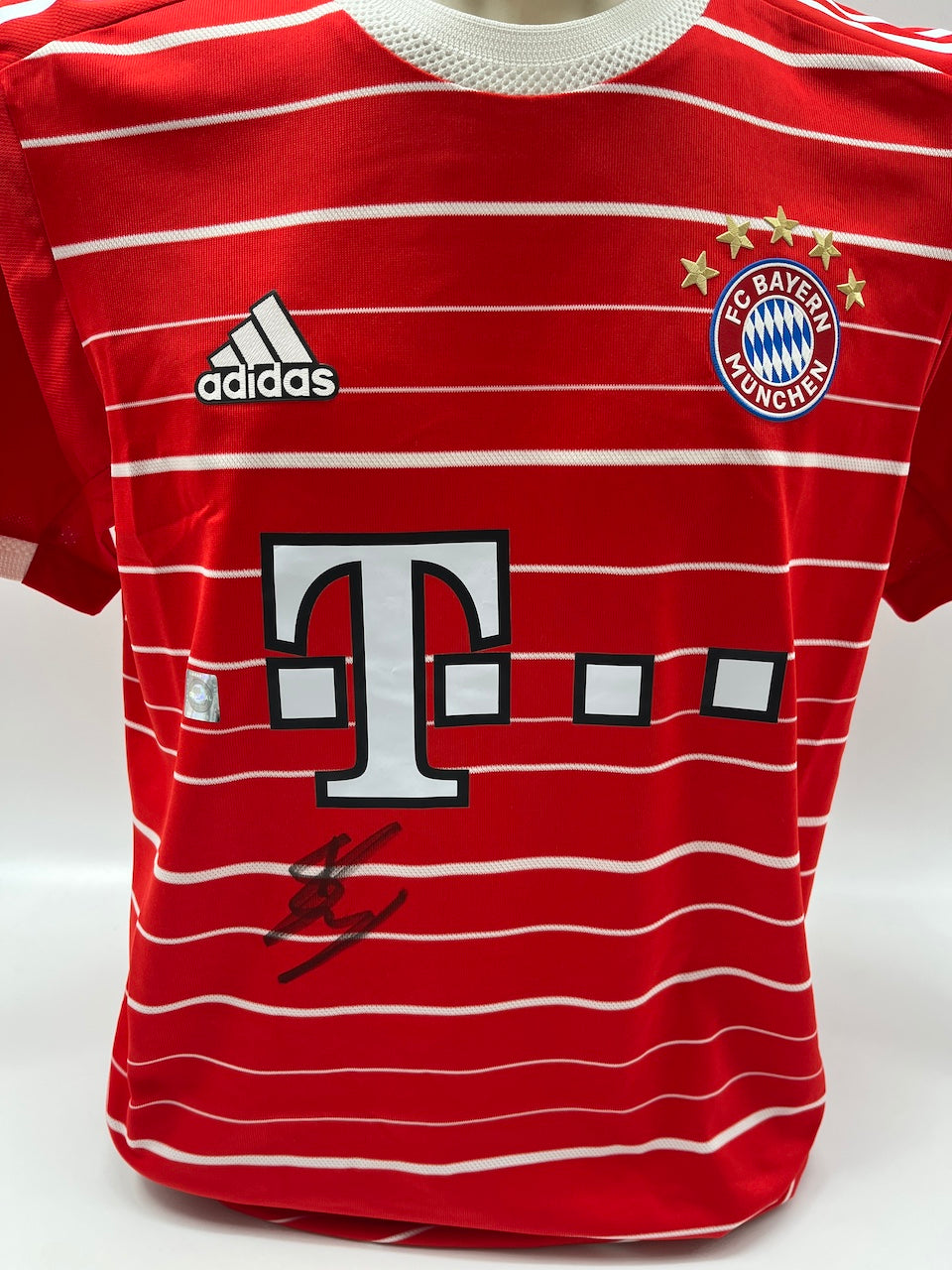 Bayern München Trikot Serge Gnabry signiert Autogramm Adidas COA neu M