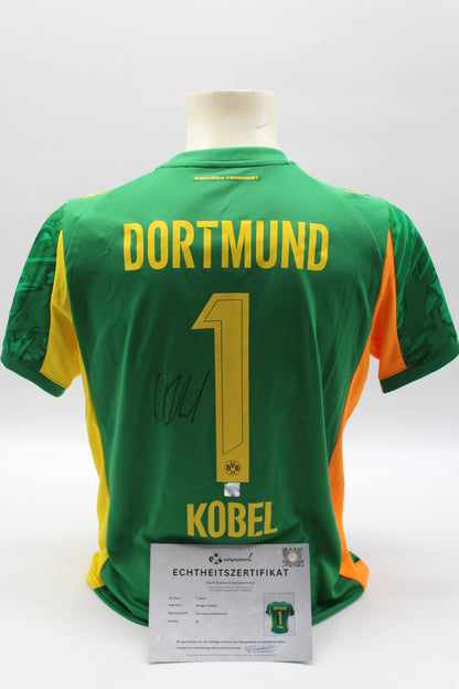 Borussia Dortmund Trikot Gregor Kobel signiert BVB Puma Neu M