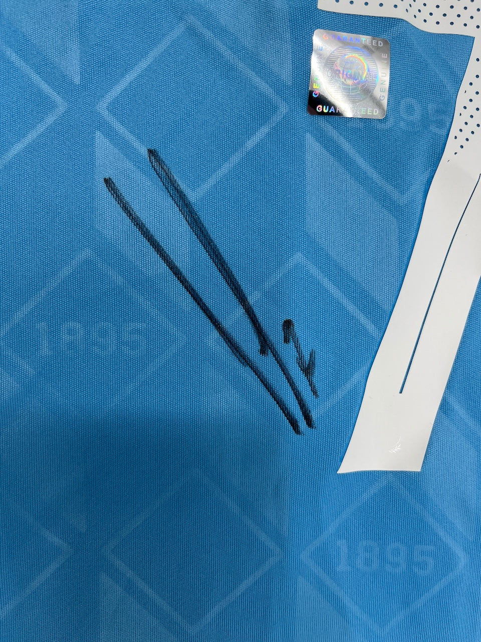 Belgien Trikot Kevin De Bruyne signiert im Rahmen COA Adidas 140