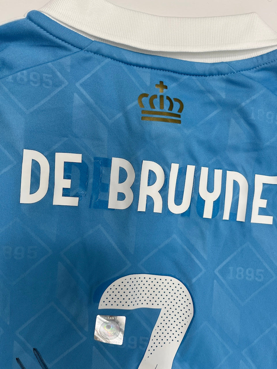 Belgien Trikot Kevin De Bruyne signiert im Rahmen COA Adidas 140