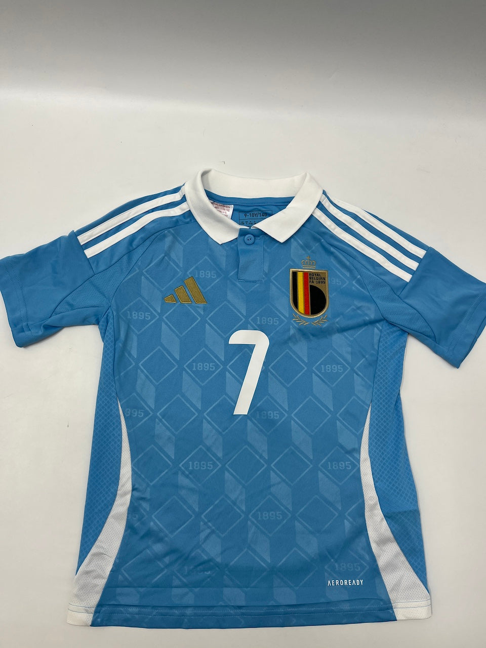 Belgien Trikot Kevin De Bruyne signiert im Rahmen COA Adidas 140