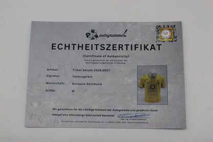 BVB Trikot 2026/2027 Teamsigniert Borussia Dortmund Puma Neu M
