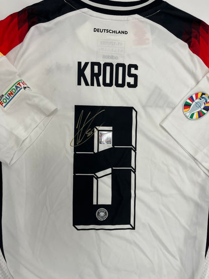 Deutschland Trikot Toni Kroos signiert im Rahmen DFB COA Adidas 152
