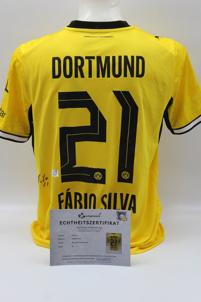 Borussia Dortmund Trikot Fabio Silva COA BVB Puma neu M 26/27