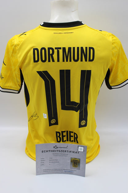 Borussia Dortmund Trikot Maximilian Beier COA BVB Puma neu S 26/27