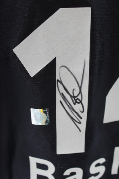 Bayern München Trikot Mario Basler signiert Autogramme Adidas Proof FCB M