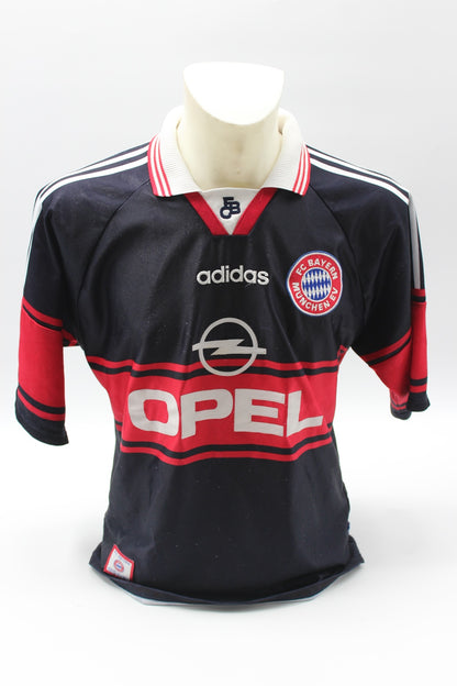 Bayern München Trikot Mario Basler signiert Autogramme Adidas Proof FCB M