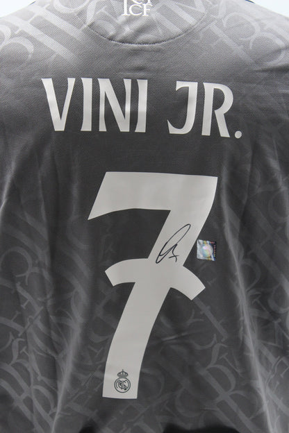Real Madrid Damen Trikot Vinicius Junior signiert Autogramm neu  L