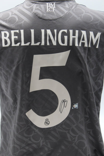 Real Madrid Trikot Damen Jude Bellingham signiert Autogramm Adidas neu L