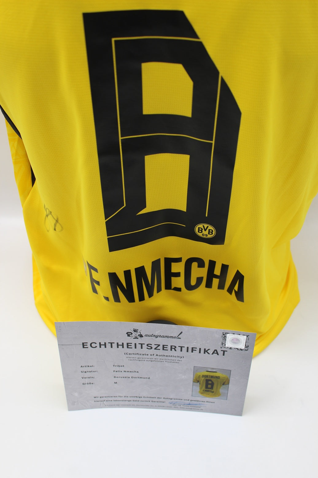 Borussia Dortmund Trikot Felix Nmecha COA BVB Puma neu M 26/27