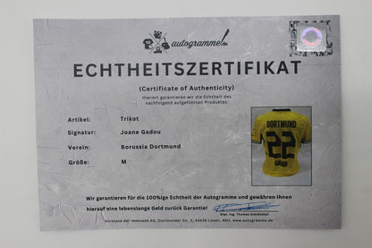 Borussia Dortmund Trikot Joane Gadou COA BVB Puma neu M 26/27