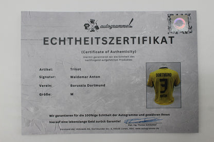 Borussia Dortmund Trikot Waldemar Anton COA BVB Puma neu M 26/27