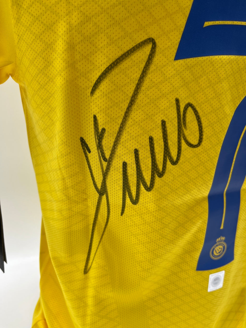 Al Nassr FC Trikot Cristiano Ronaldo signiert Autogramm COA Fußball S