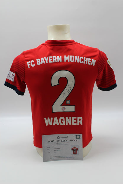 Bayern München Trikot Sandro Wagner signiert Autogramm Adidas COA 164