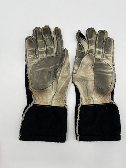 Jean Alesi original getragen & signierte Fahrerhandschuhe DTM