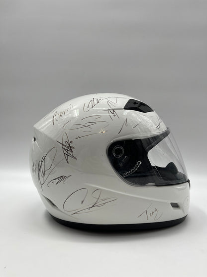 Formel 1 Helm unterschrieben von 24 Fahrern Unterschrift Michael Schumacher
