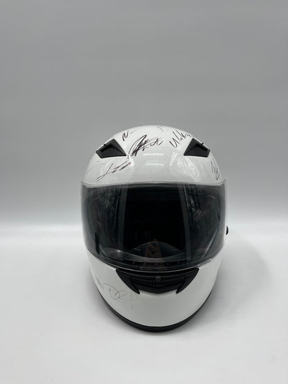 Formel 1 Helm unterschrieben von 24 Fahrern Unterschrift Michael Schumacher